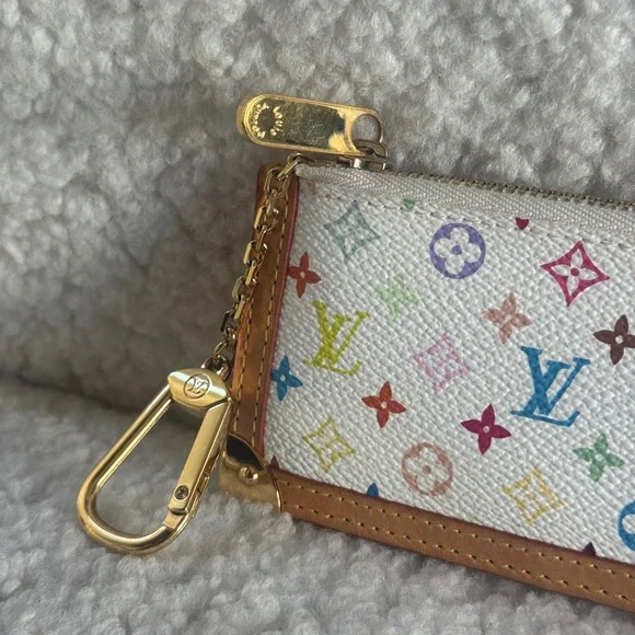 Louis Vuitton Murakami Monogram Multicolore Key Pouch - Picture 6 of 11